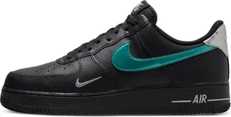 Nike Air Force 1 07 Low Black Blue Lightning FD0654-001