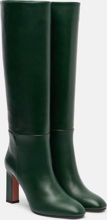 Aquazzura Sellier 85 leather knee-high boots