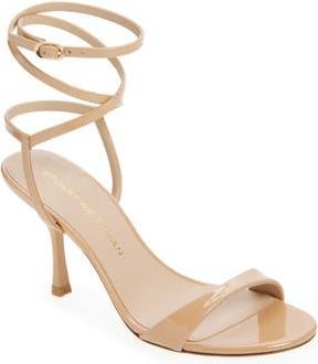 Stuart Weitzman Nudist Wrap 85 Sandal in Adobe at Nordstrom Rack, Size 6