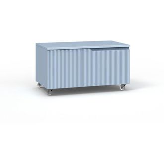 TFT Home Furniture Cassettiera ZIP azzurro tiffany