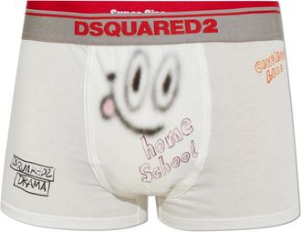 Dsquared2 Hombre, Ropa interior, Blanco, Talla: M