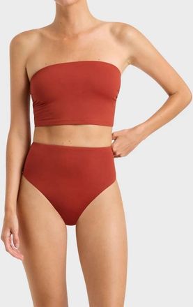 Bondi Born Poppy Bikini Bottom In Sienna