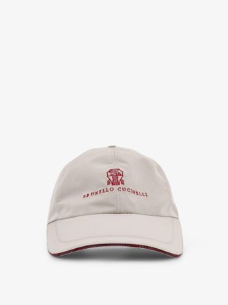 Brunello Cucinelli Cappello Baseball con Logo - BRUNELLO CUCINELLI - gender_Man