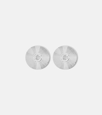 Christofle Set di 2 sottobicchieri Malmaison placcati in argento
