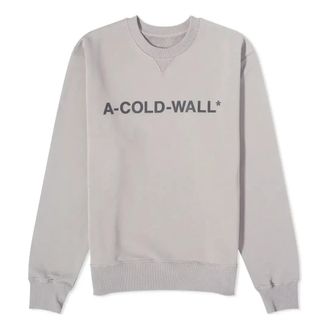 A-Cold-Wall* Logo Crewneck Sweatshirt Slate Grey ACWMW056-SLGR