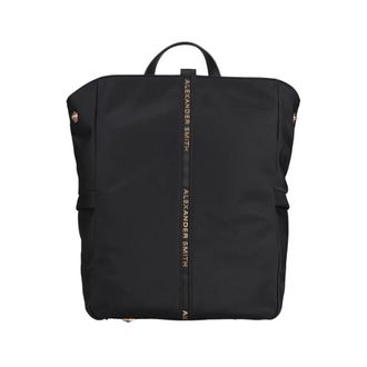 Alexander Smith Dames, Tassen, Zwart, Maat: M Nylon