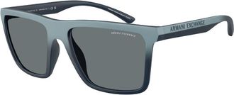 A|X Armani Exchange AX4162SU 839080 Mens Sunglasses Blue Size 57
