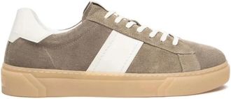 Nero Giardini 501 Sneaker - Heren - Sneakers - Beige - 43 EU - Schoenen