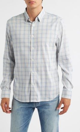 Faherty The Movement Button-Up Shirt in Eagle Harbor Plaid at Nordstrom Rack, Size Xx-Large