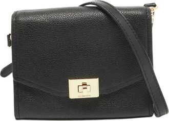 Michael Kors Tweedehands leren schoudertassen - Dames - Vintage Schoudertas - Zwart - ONE Size - Vintage
