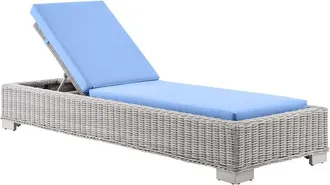 ModWay Conway Outdoor Patio Wicker Chaise Lounge