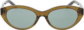 Saint Laurent Zonnebril - unisex - Accessoires - Bruin - Maat: ONE Size