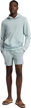Onia Terry Slub Shorts 6 in Sea Glass at Nordstrom, Size Xx-Large