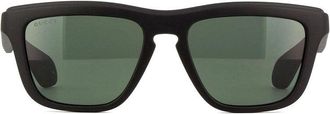 Gucci GG1571S001 Square-Frame Sunglasses - Black