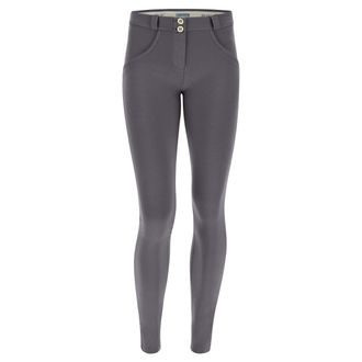 Freddy Leggings FREDDY Leggings WRUP1RC001ORG, Damen, Gr. XL, EURO, grau (pewter), Obermaterial: 81% Baumwolle CO. 19% Elasthan EL., Hosen Leggings