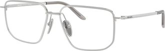 Prada Optical Frame - unisex - Brillen - Grijs - 55 MM - Accessoires