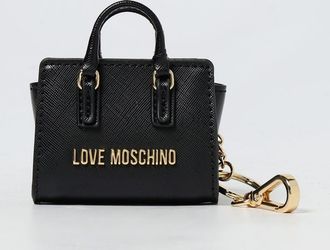 Love Moschino Key Chain LOVE MOSCHINO Woman color Black