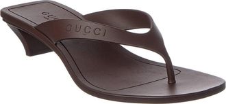 Gucci Vittoria Rubber Sandal