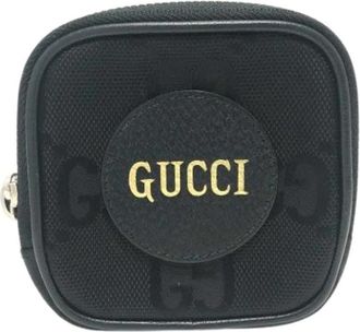 Gucci Pre-owned Canvas wallets - Heren - Vintage Accessoires - Zwart - ONE Size - Vintage