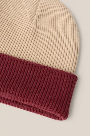 Brunello Cucinelli Ribbed Wool Beanie - Cream