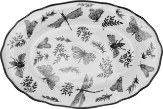 Arcucci SONIA oval tray 36 cm, black