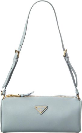 Prada Logo Leather Pouchette