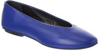 Sergio Rossi Arc Leather Flat