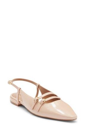 Nordstrom Rack Capris Slingback Flat in Beige Rose at Nordstrom Rack, Size 6.5