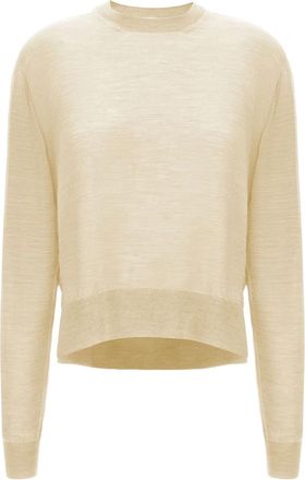 Jil Sander Trui met ronde hals - Geel