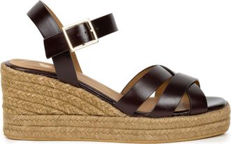 Bobbies Cl&eacute;o Espadrille Wedges in Irish Coffee at Nordstrom, Size 8.5