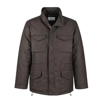 Bl'ker Blker - Travis Field Jacket - Heren - Jassen - Bruin - Maat: XL Zijde