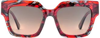 Etnia Barcelona Simbo Sun RD Womens Sunglasses Red Size 52
