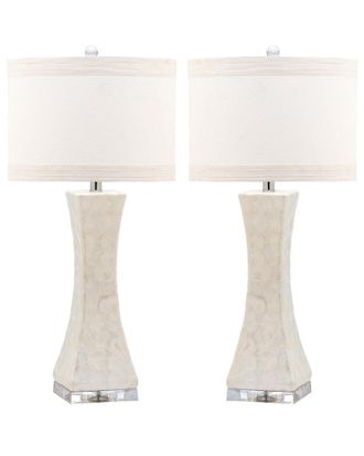 Safavieh Set Of 2 Shelley 30.5In Table Lamps With Usb Port