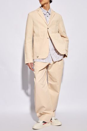 Jacquemus Jean Jeans With Straight Legs, Mens, Beige