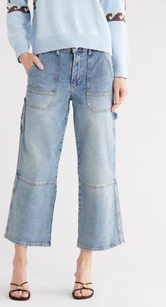 Rails Silverado Crop Straight Leg Jeans in Blueprint at Nordstrom Rack, Size 24