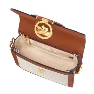 Longchamp Box-Trot Crossbody Bag In Grey