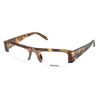 Miu Miu Glasses, female, Brown, Size: 51 MM Stylish Sunglasses in Black