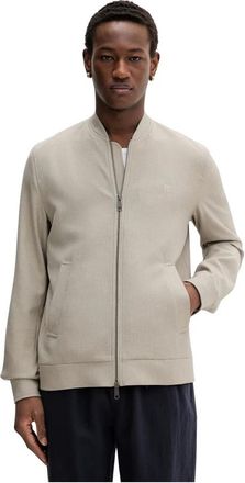 Les Deux Como Reg Bomber Jacket - - Jackets - Uomo - Beige - L