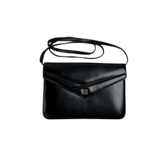 Givenchy Pre-owned 4G Schoudertas - Dames - Vintage Schoudertas - Zwart - ONE Size - Leer - Vintage