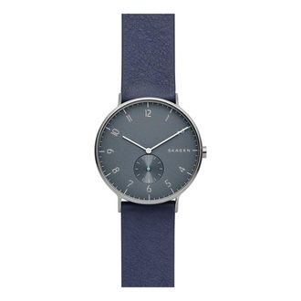 Skagen Uomo, Accessori, Blu, Taglia unica, new