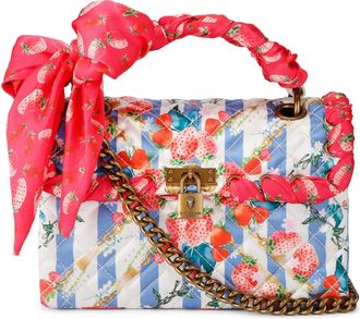 Kurt Geiger Womens Brixton Scarf Bag - White - One Size