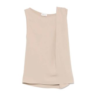 P.A.R.O.S.H. P.a.r.o.s.h., Tops, Dames, Roze, L, Nylon, Sleeveless Top
