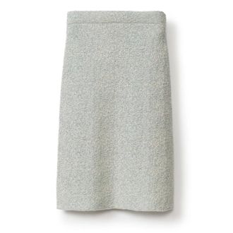 Fabiana Filippi Dames, Rokken, Grijs, Maat: XS Wol