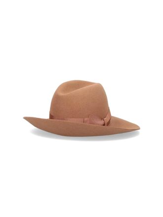 Borsalino Womens Hats Brown Fur Felt