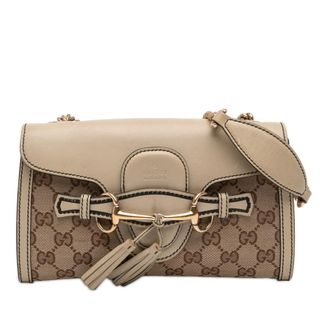Gucci Pre-owned Gucci Mini GG Canvas Emily Crossbody Ladies AUKXUI644HOCHEZL
