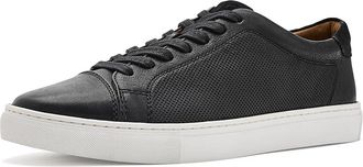 Johnston & Murphy Luther Perfed Lace-To-Toe Mens Shoes Black Full Grain : 11.5 D (M), Leather