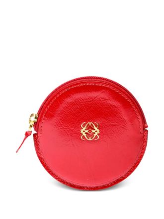 Loewe 1990s mini logo coin purse - Red