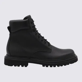 Dolce & Gabbana Black Leather Boots
