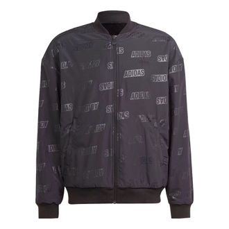 adidas Embossed Reversible Jackets Black IJ6424