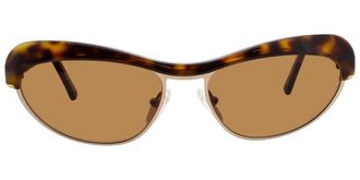 Andy Wolf Akira B Womens Sunglasses Gold Size 51
